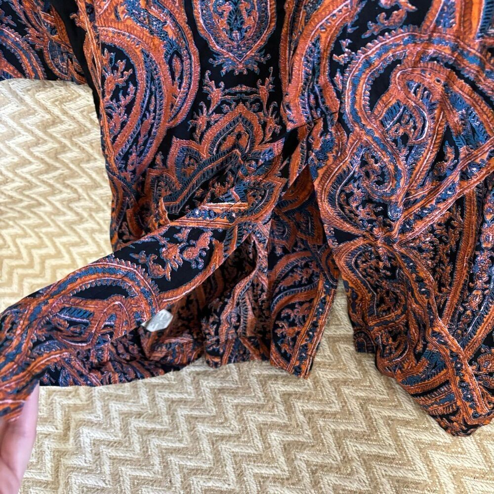 Free People Multicolor Paisley Kimono Top - Picture 12 of 12